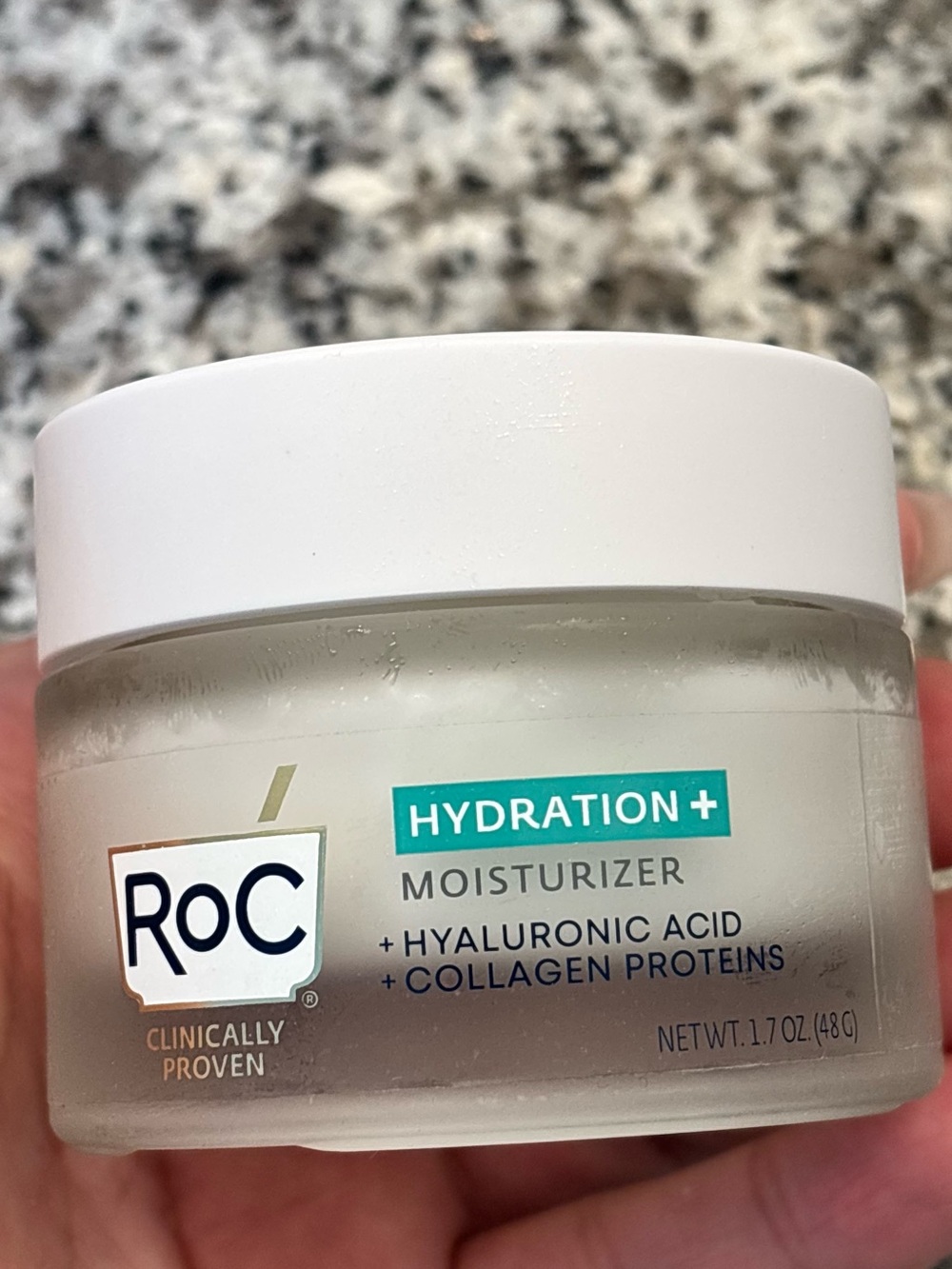 RoC Hydration+ Moisturizer – White Jar